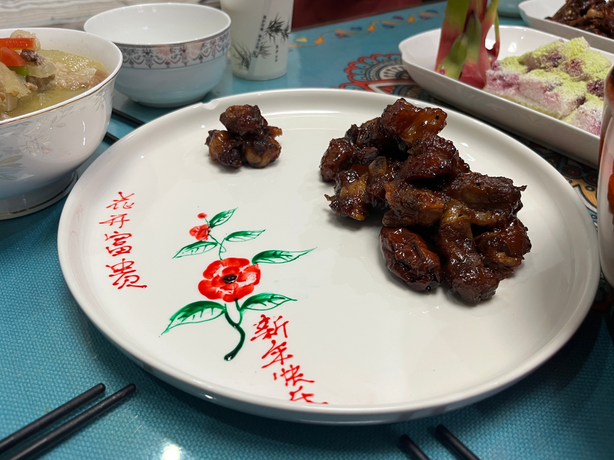 回家吃饭，我爸炫技